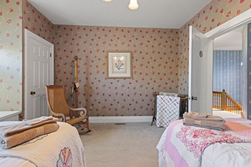 Bedroom - Terri Tulip looking into hallway